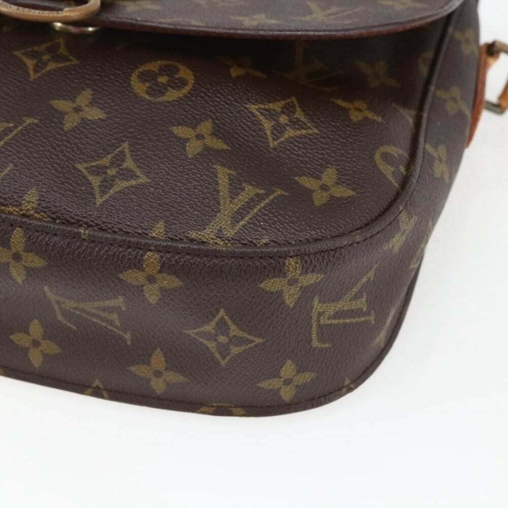 Authentic LOUIS VUITTON Monogram Saint Cloud GM Shoulder Bag M51242 LV - Picture 7 of 16